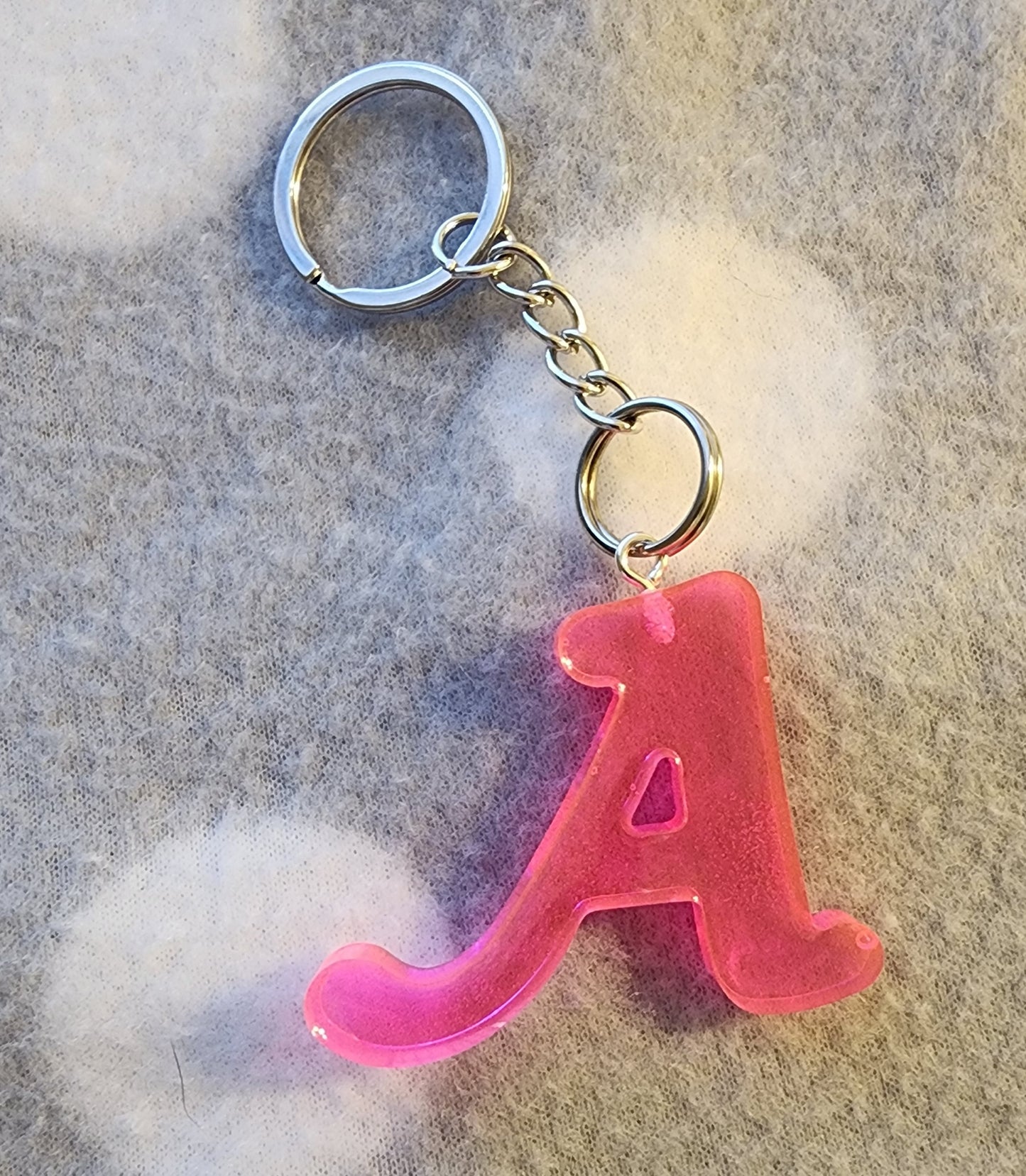 Letter keychains