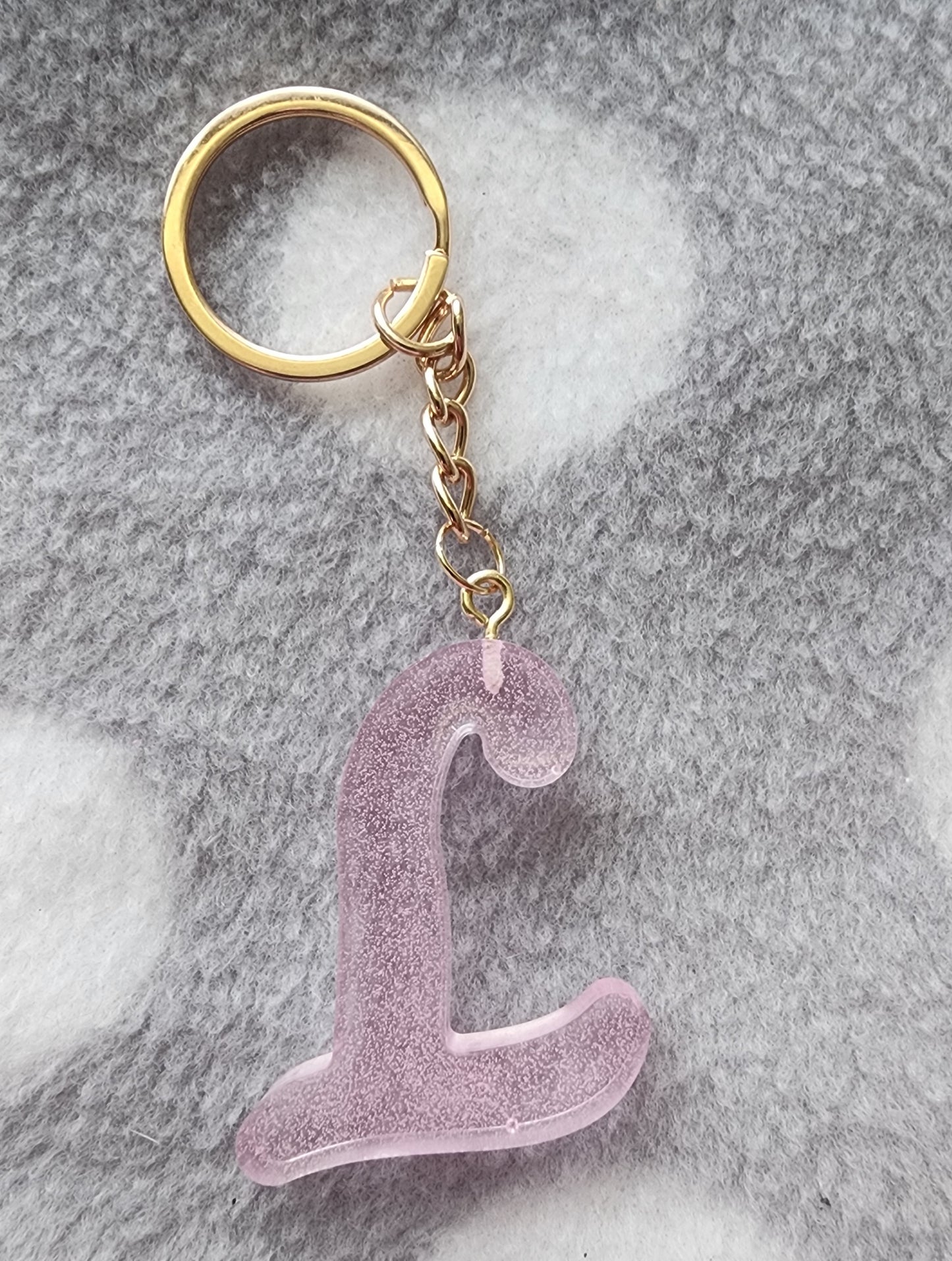 Letter keychains