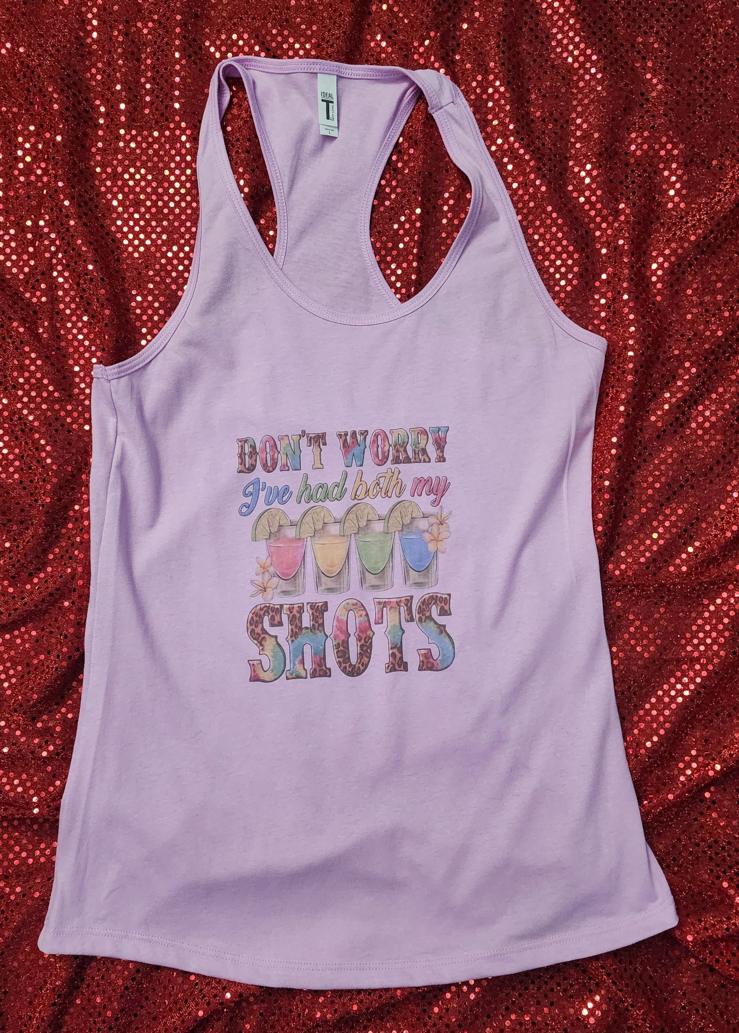 Got All my Shots Tank Top