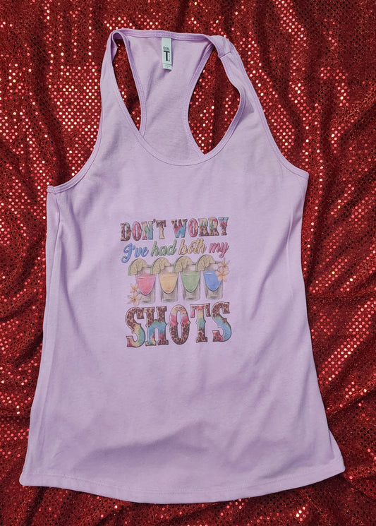 Got All my Shots Tank Top