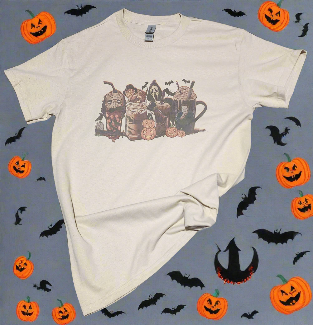 Horror Latte tshirts and Hoodies