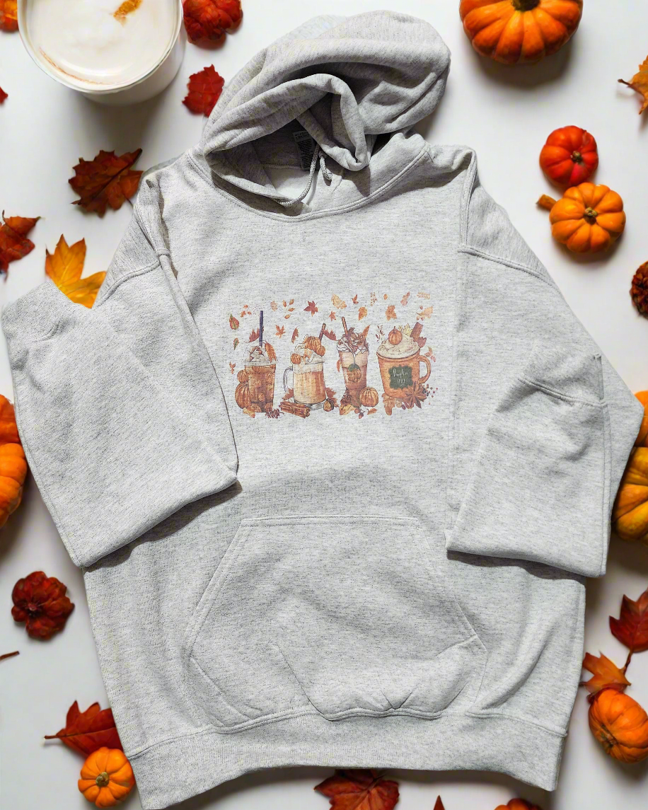 Pumpkin Latte hoodie and Tshirts