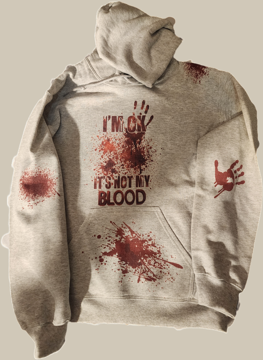 Not my blood Hoodie