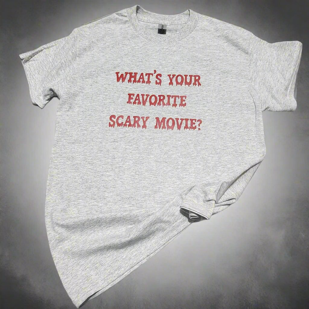 What's Your Favorite Scary Movie Tees