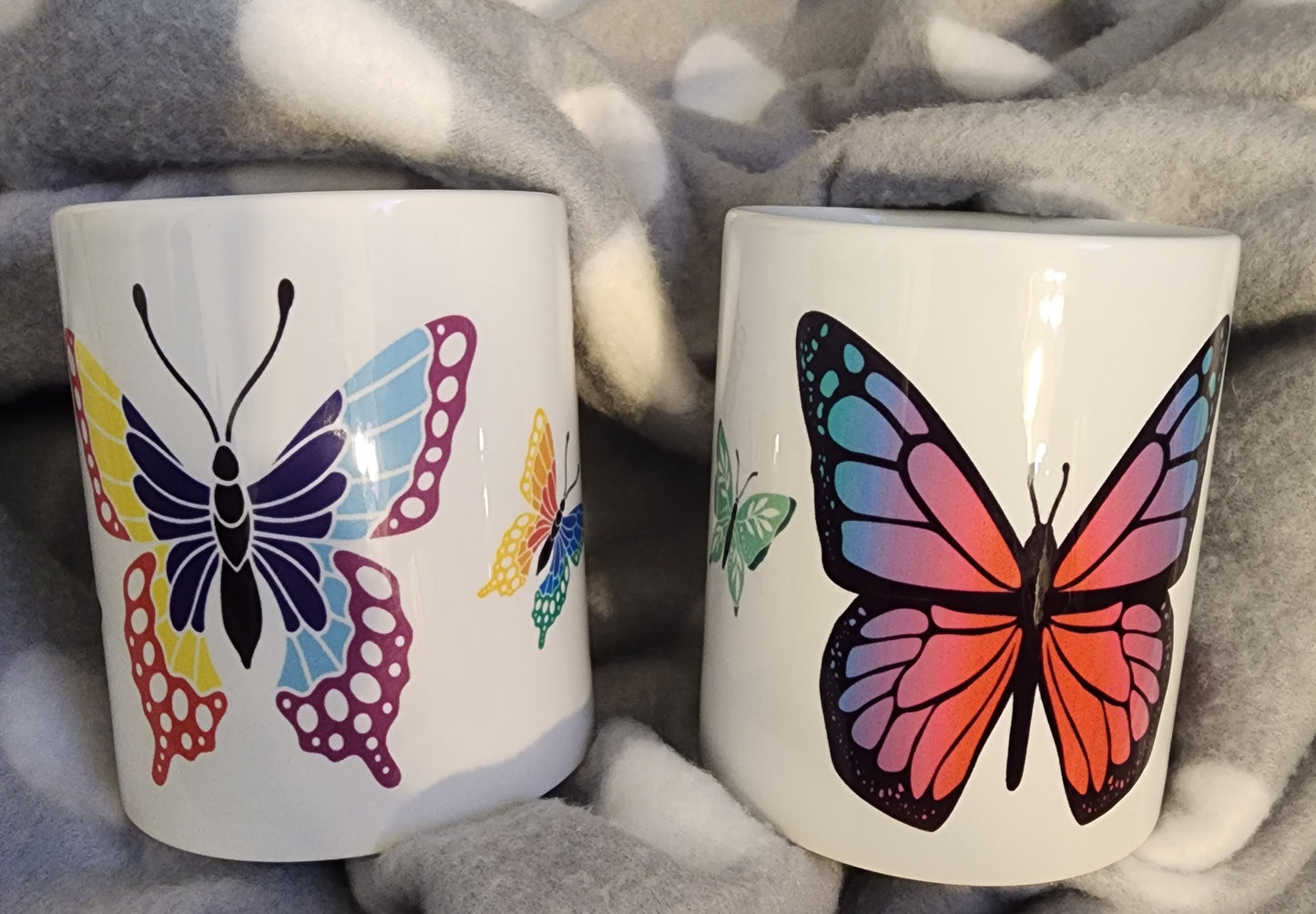 Butterfly Mugs (SET OF 2)