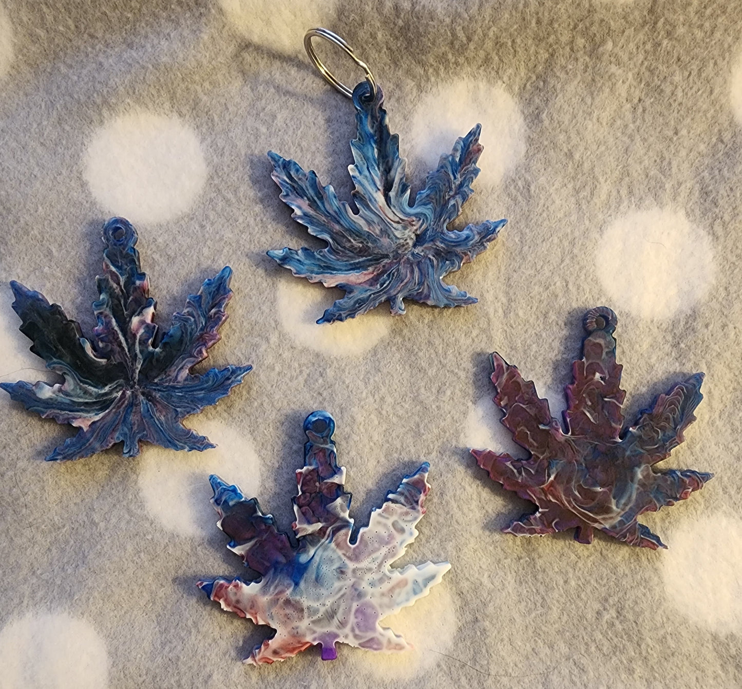 Leaf Keychain